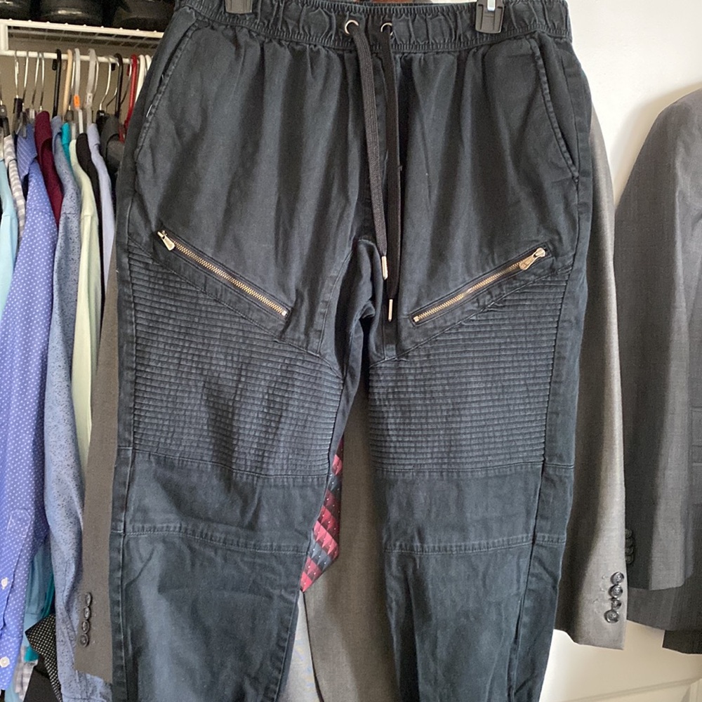 Xtra large, black khaki jogger pants